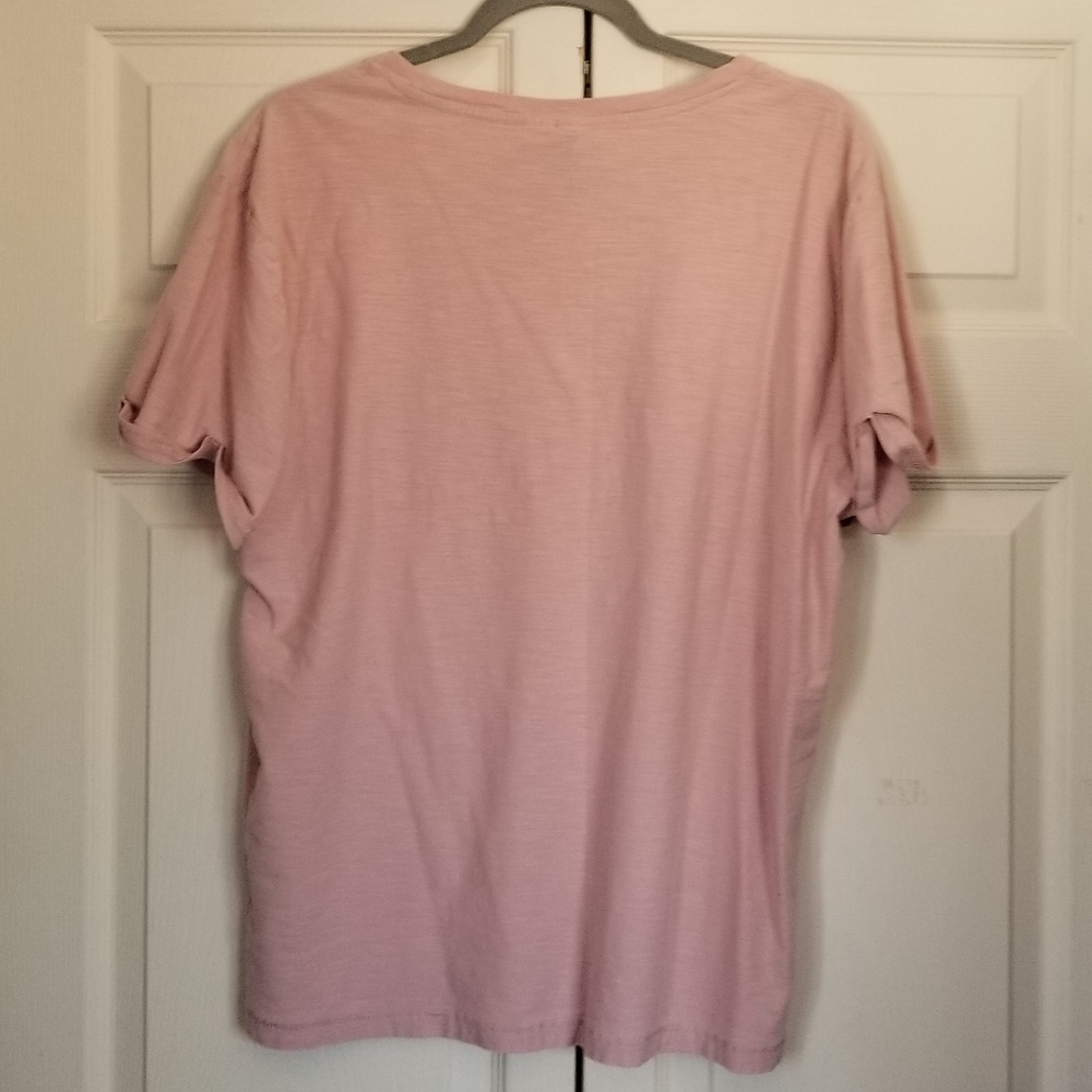 H&M Pocket Tee in Dusty Rose - Picture 3 of 7